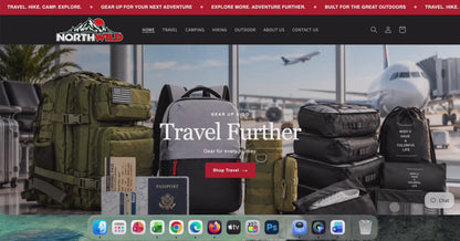 Ready-to-Sell Automated Dropshipping Store (Travel, Camping & Hiking Niche)